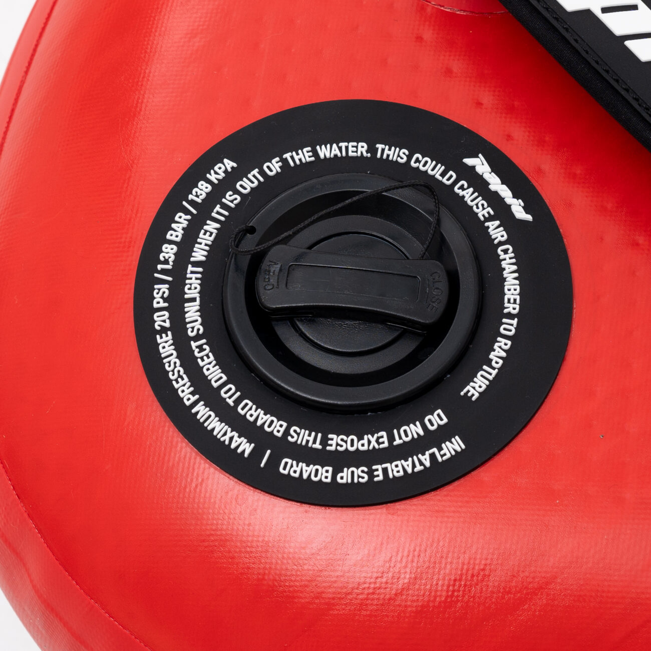 Pripučiama irklentė Rapid Fun 10'8" Red - Vaizdas 11