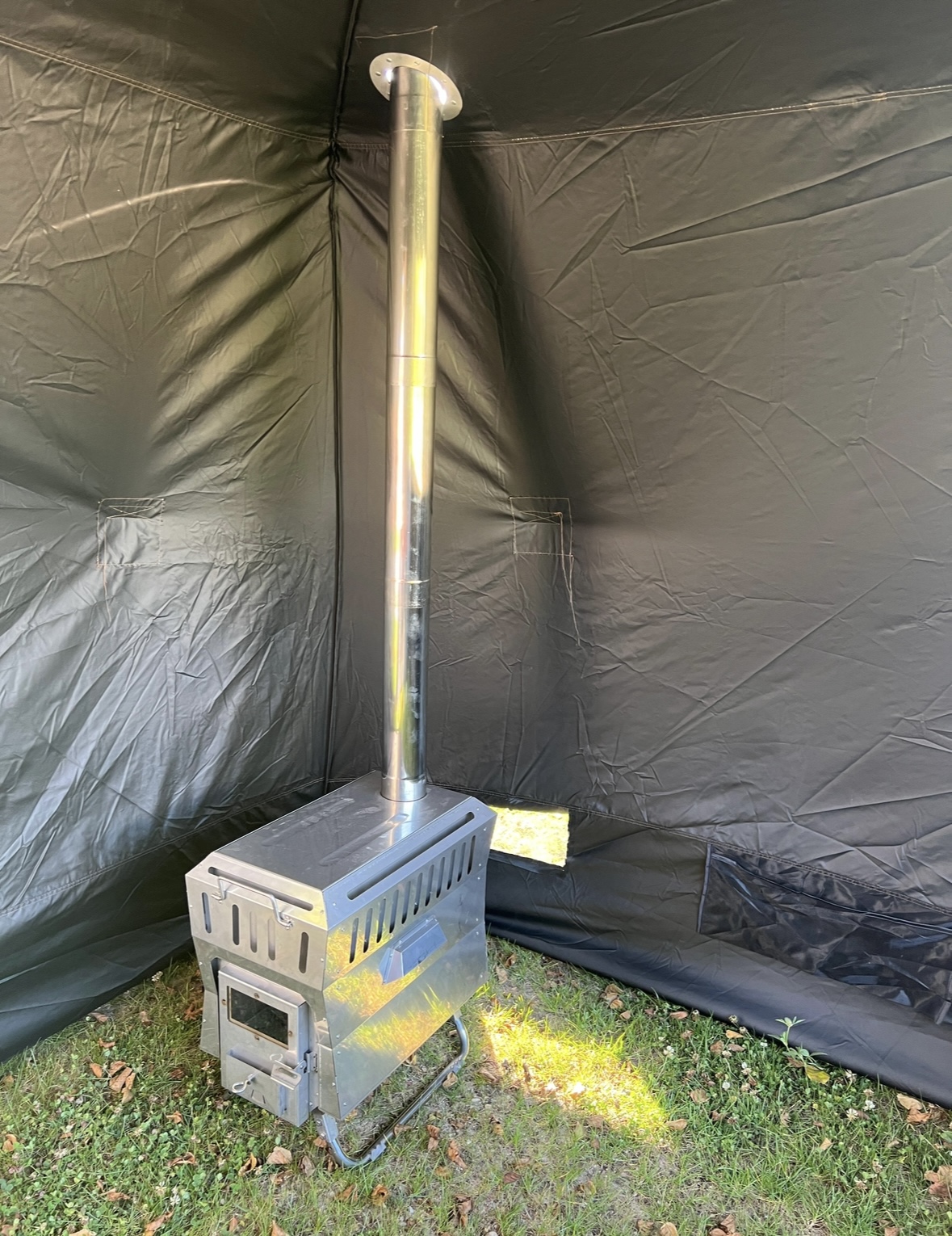 Pirties komplektas  „Warm Me“ Palapinė QT-25 su OPTIMUS krosnele - Vaizdas 12